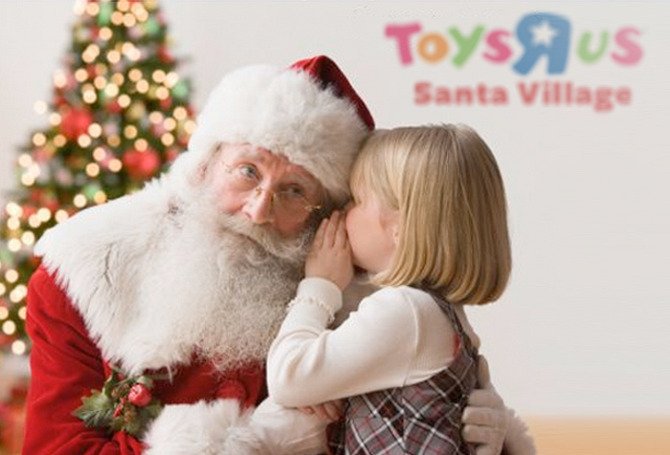 Photos with Santa Available Now at Toys“R”Us and Babies“R”Us Locations